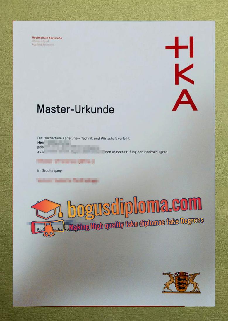 The Latest Hochschule Karlsruhe Urkunde Create a very realistic fake diploma of Hochschule Karlsruhe