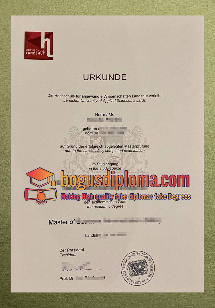 The fast way to make a Hochschule Landshut Urkunde Diploma Buy Hochschule Landshut Fake Urkunde online