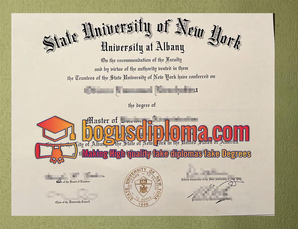 Buy SUNY at Albany diploma