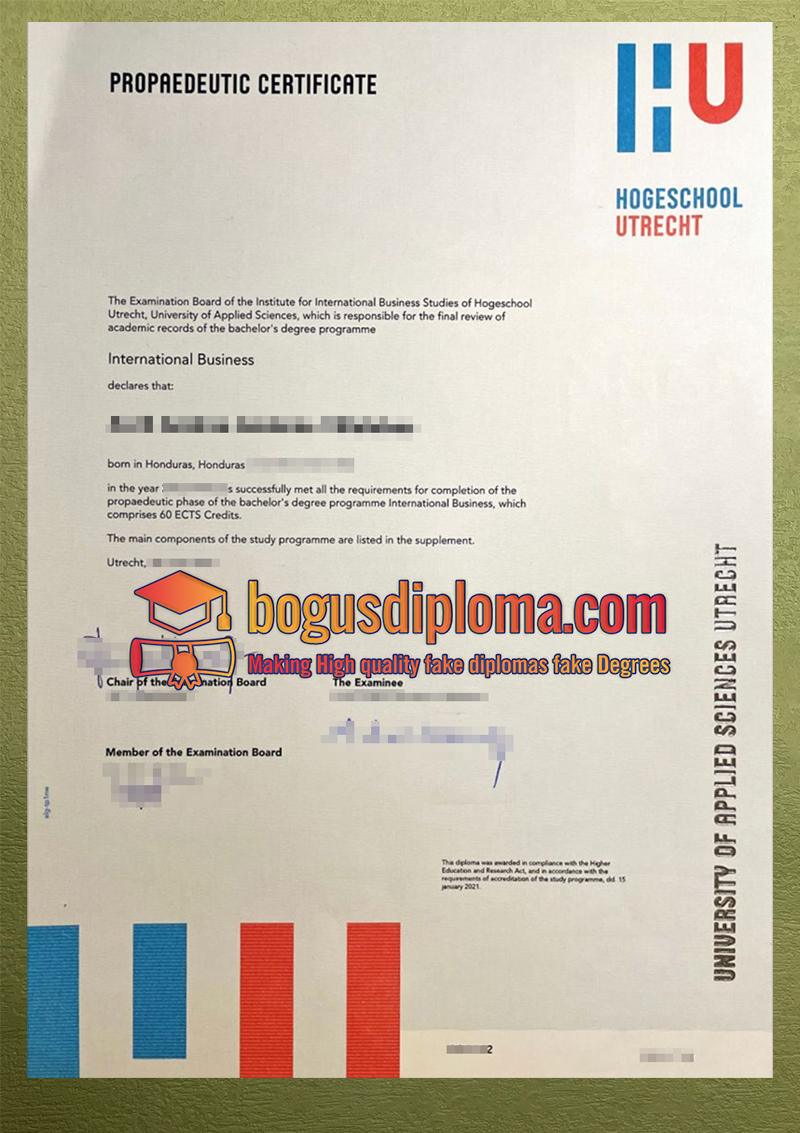 Buy Hogeschool Utrecht Degree Certificate Purchase Hogeschool Utrecht Diploma and Transcript