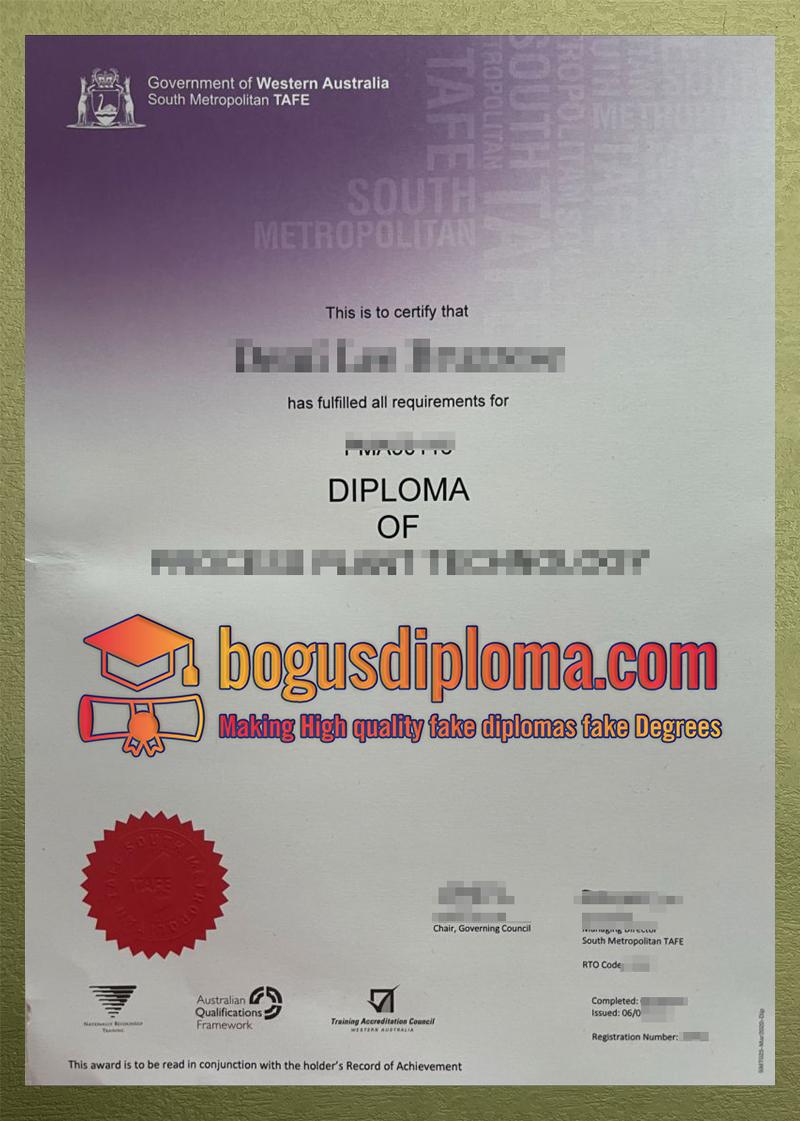 Order a south metropolitan tafe Diploma online Making a copy of diploma from south metropolitan tafe murdoch